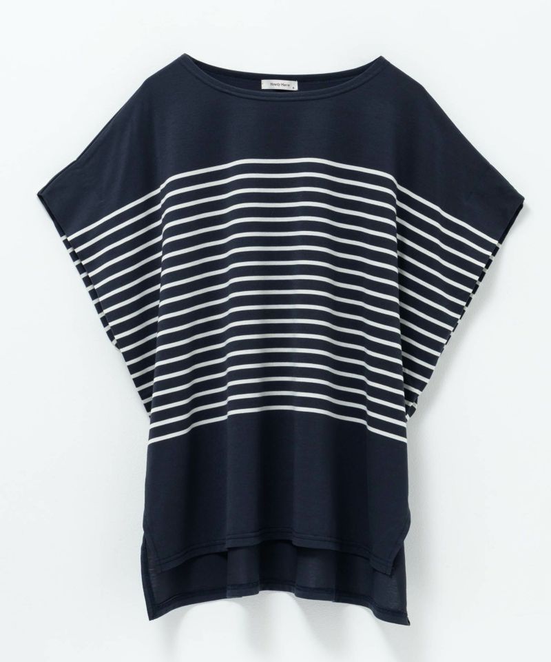 Howdy Marie  ボーダーフレンチTシャツ レディース メール便 対応商品商品画像-17