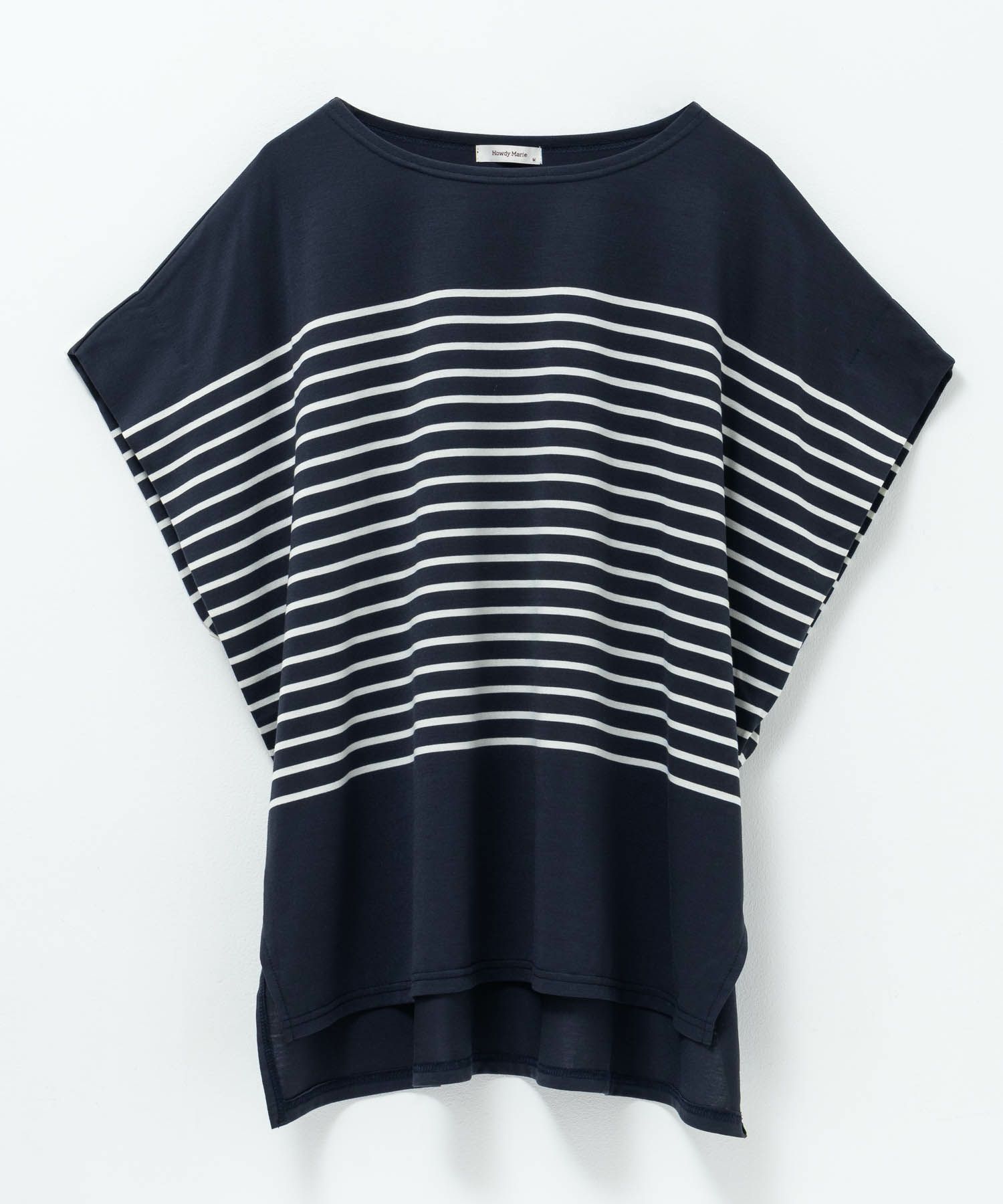 Howdy Marie ボーダーフレンチTシャツ レディース メール便 対応商品商品サムネイル-17