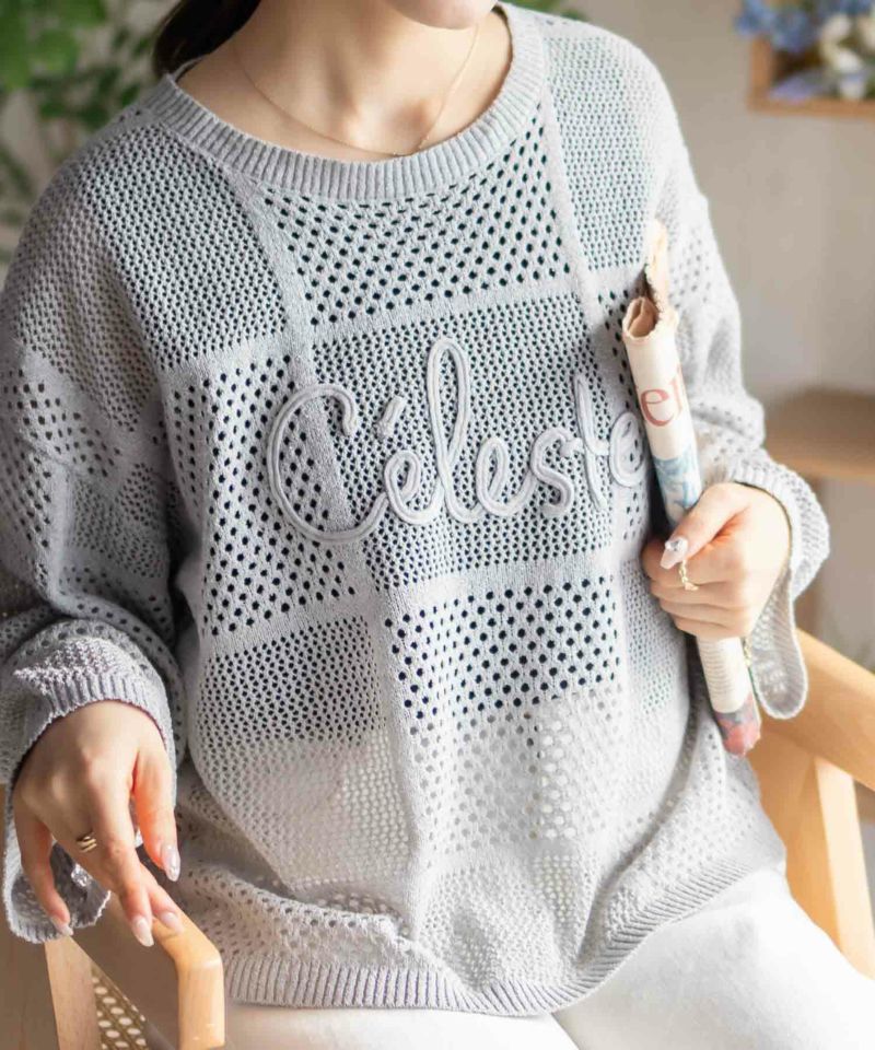 Howdy Marie  ロープメッシュニット レディース商品画像-1