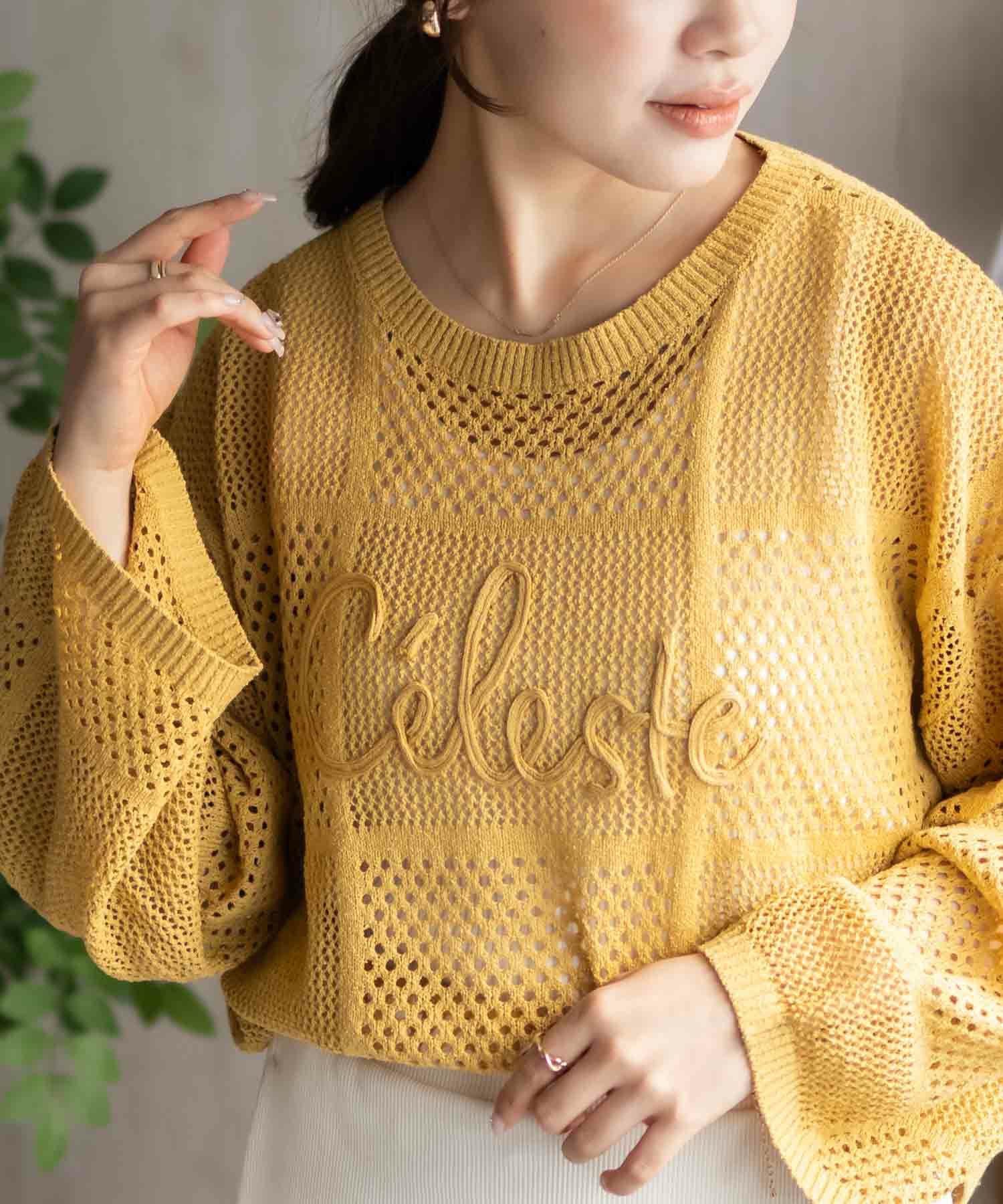 Howdy Marie ロープメッシュニット レディース