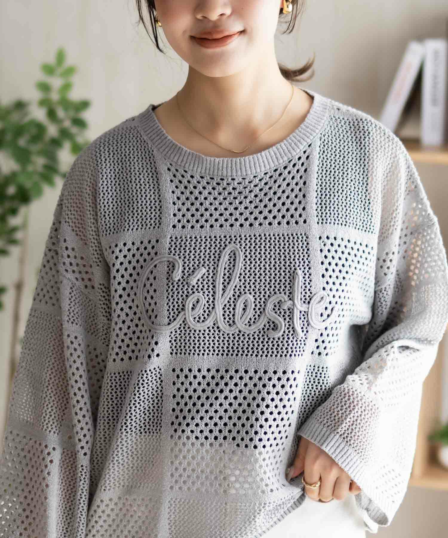 Howdy Marie ロープメッシュニット レディース