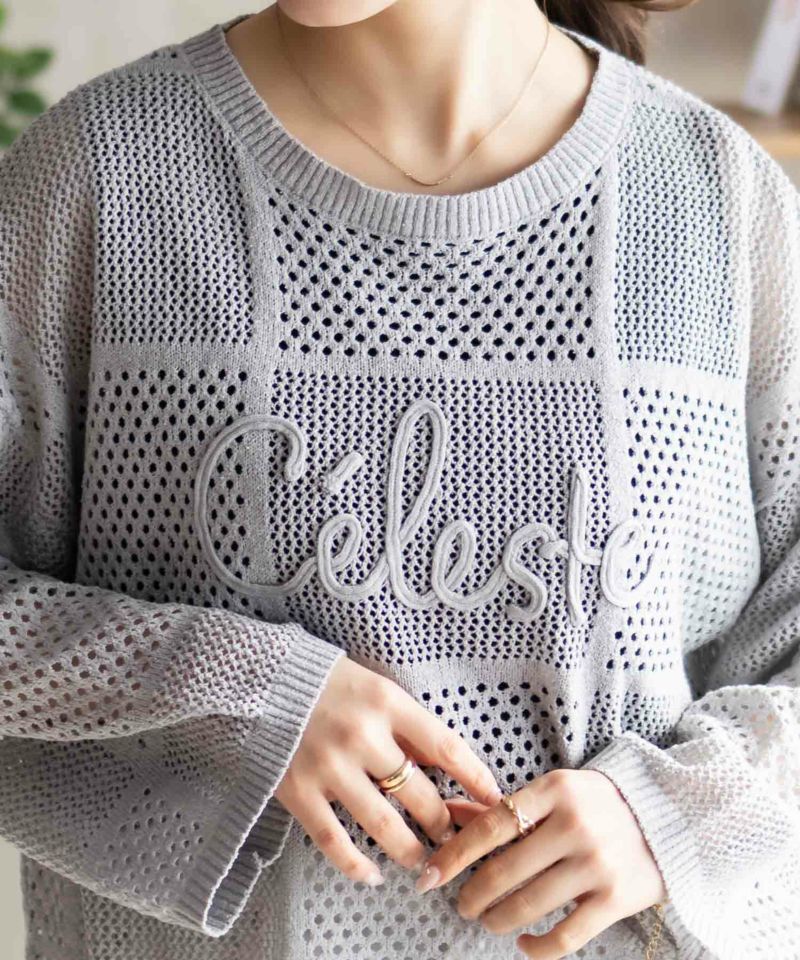 Howdy Marie  ロープメッシュニット レディース商品画像-5