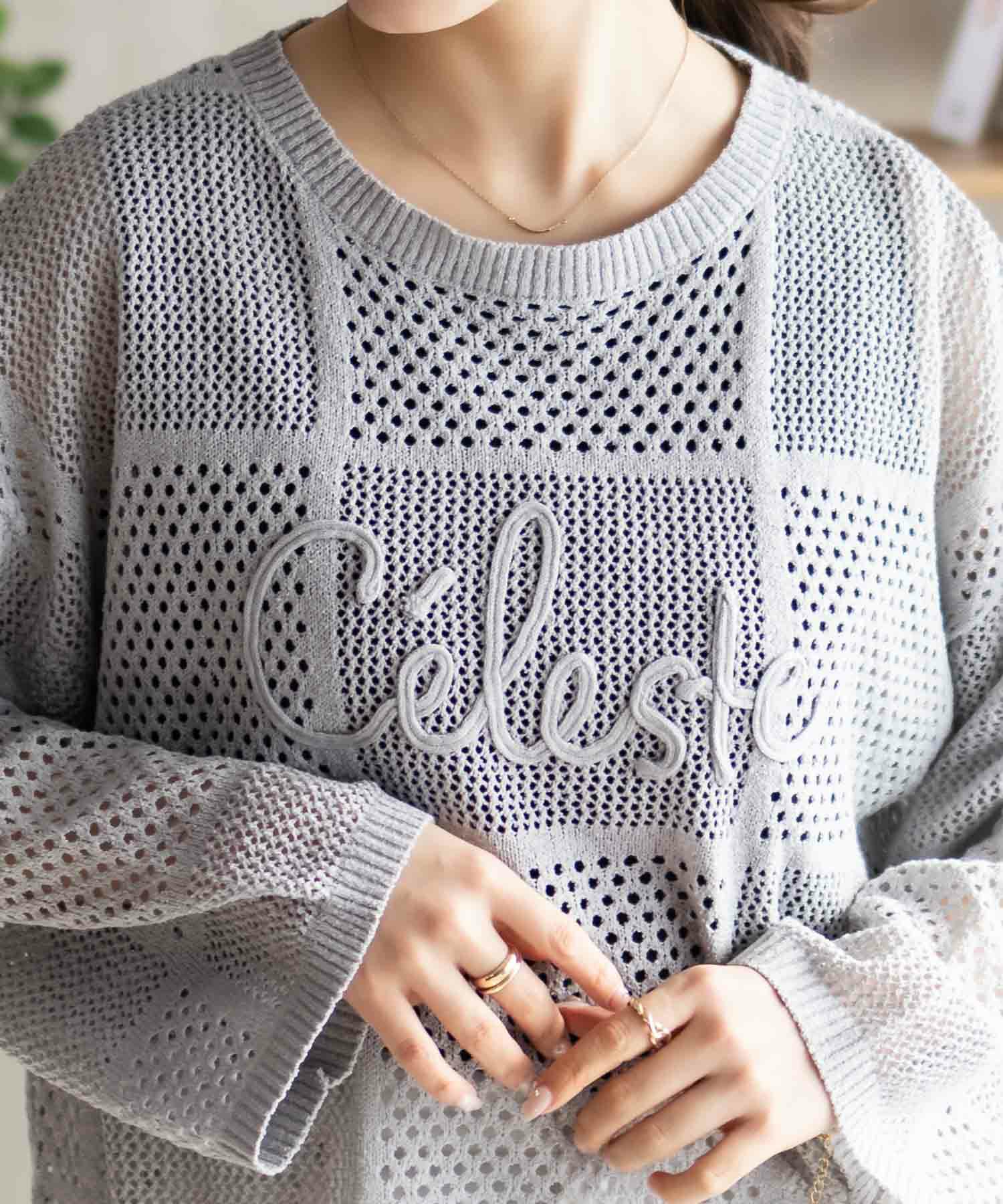 [期間限定価格]Howdy Marie  ロープメッシュニット レディース商品サムネイル-5