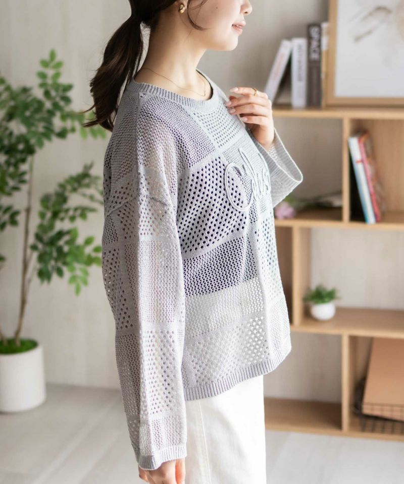 Howdy Marie  ロープメッシュニット レディース商品画像-8