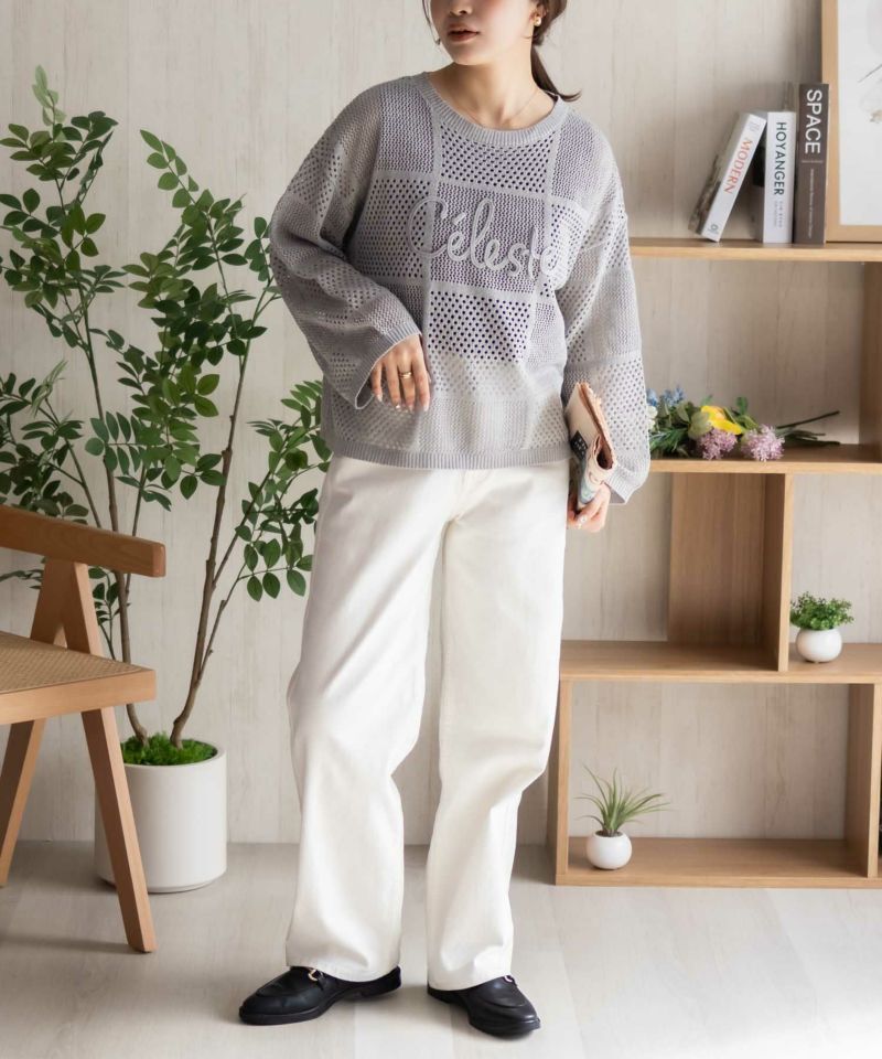 Howdy Marie ロープメッシュニット レディース商品画像-10