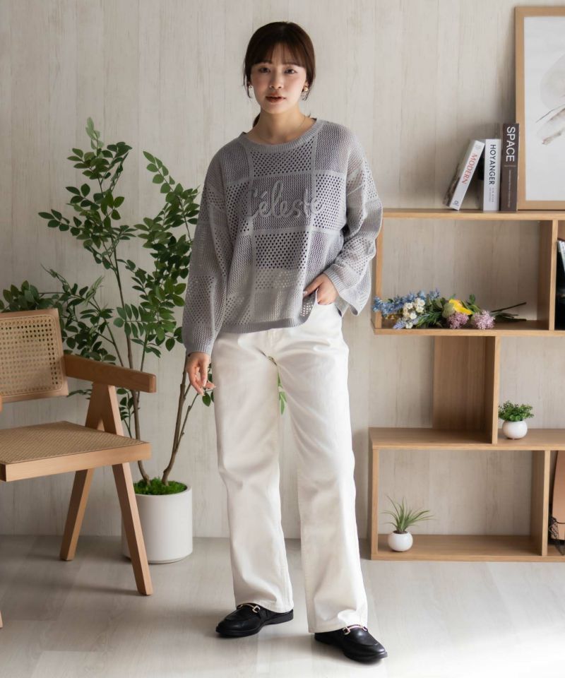 Howdy Marie ロープメッシュニット レディース商品画像-28