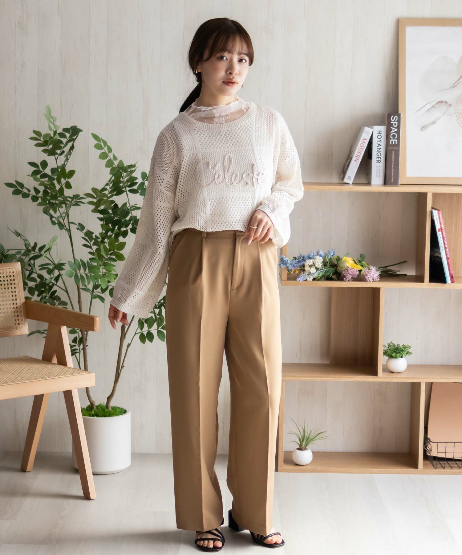 Howdy Marie ロープメッシュニット レディース商品サムネイル-29