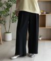 nAvy SARARI ウェーブワイドパンツ レディース