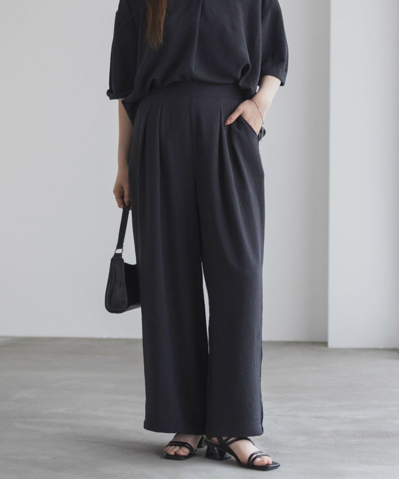 nAvy SARARI  ウェーブワイドパンツ レディース商品画像-2