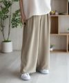 nAvy SARARI ウェーブワイドパンツ レディース