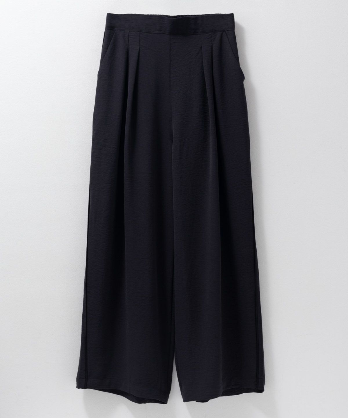 nAvy SARARI ウェーブワイドパンツ レディース