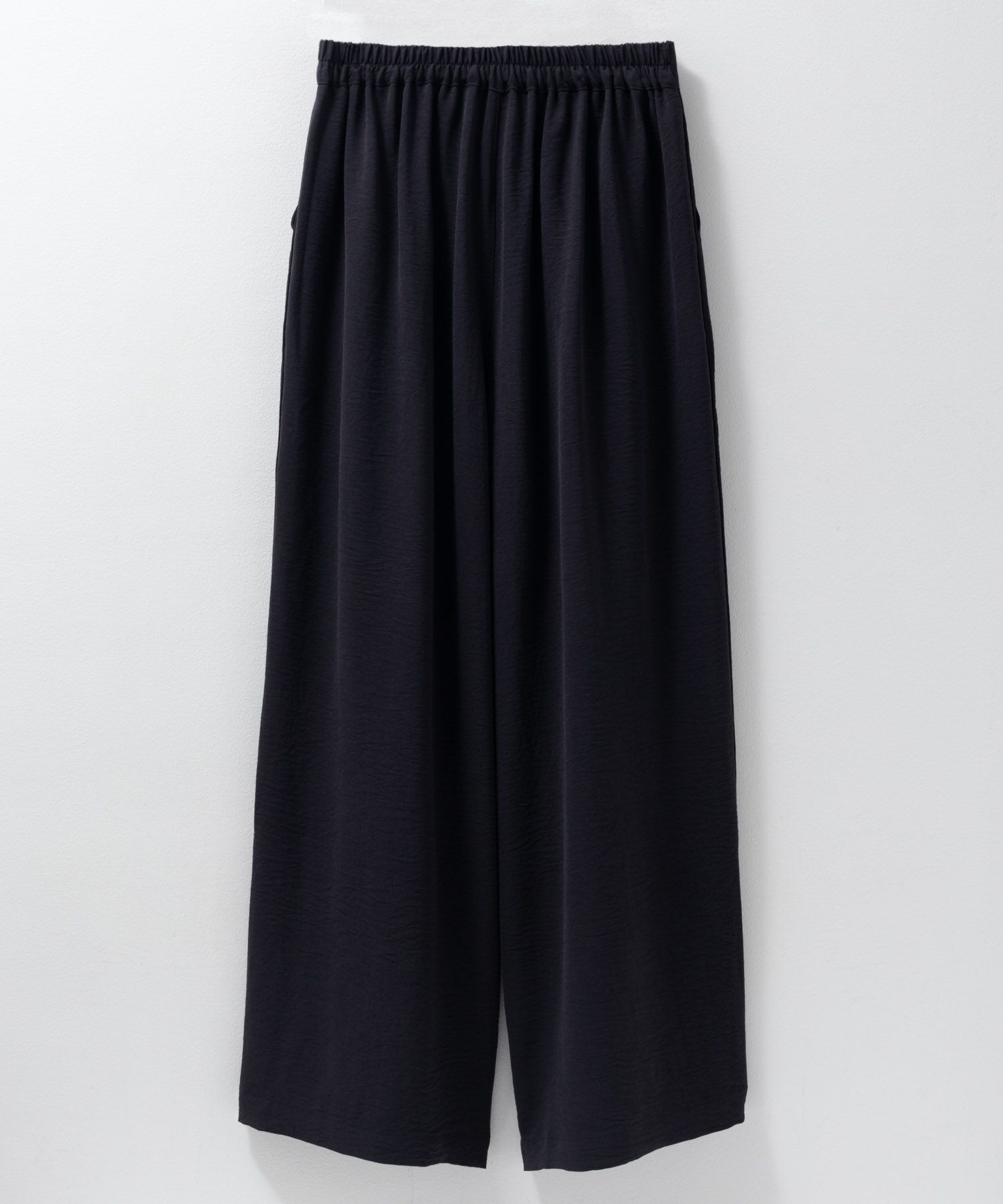 nAvy SARARI ウェーブワイドパンツ レディース