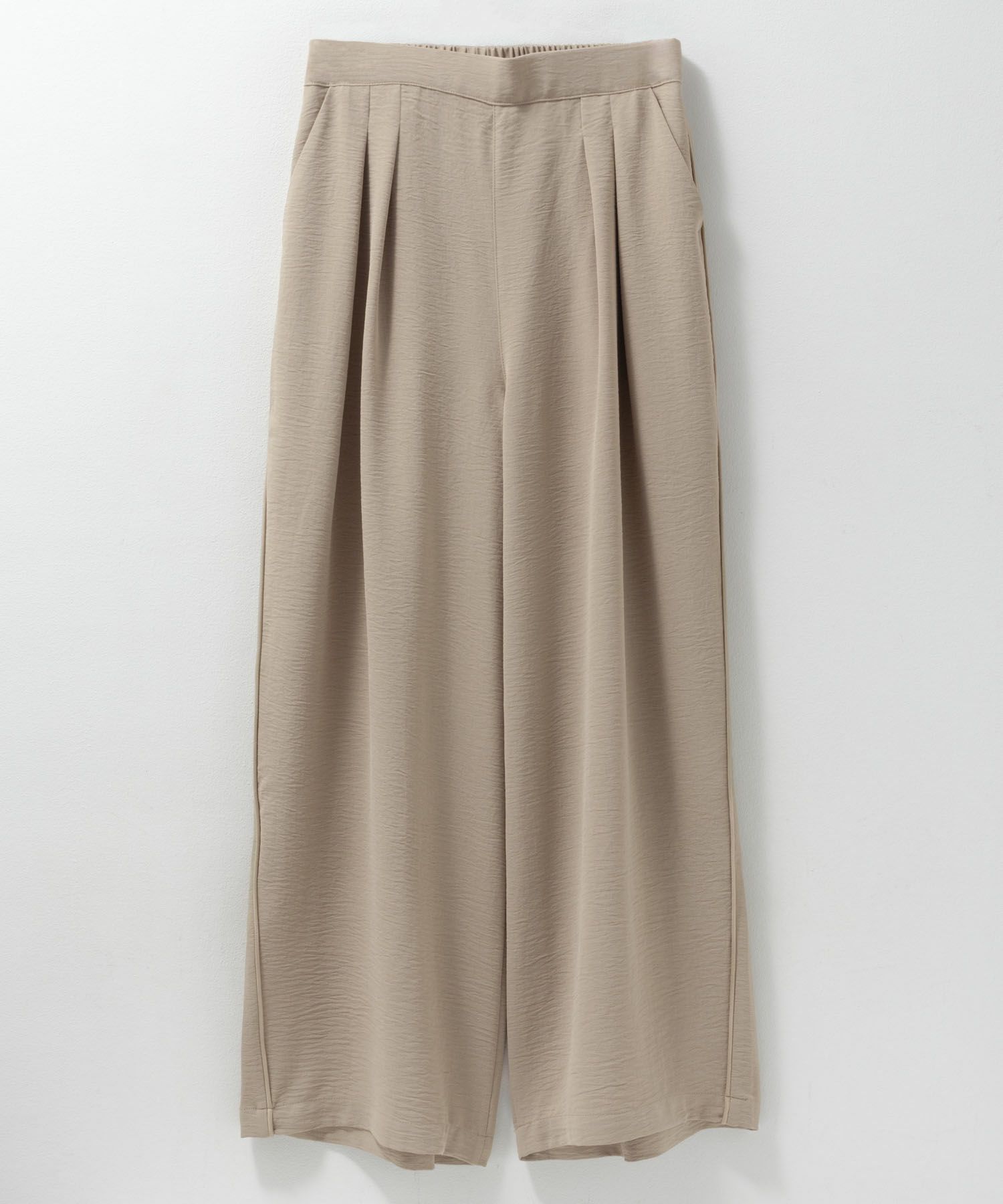 nAvy SARARI ウェーブワイドパンツ レディース