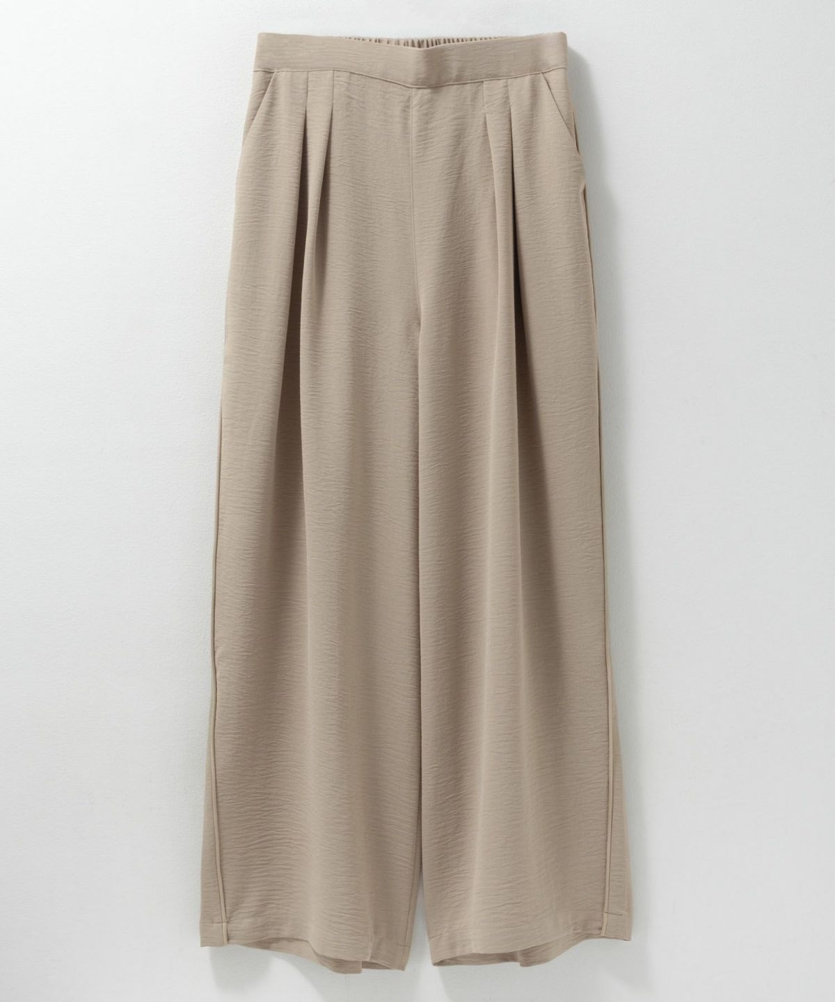 nAvy SARARI ウェーブワイドパンツ レディース