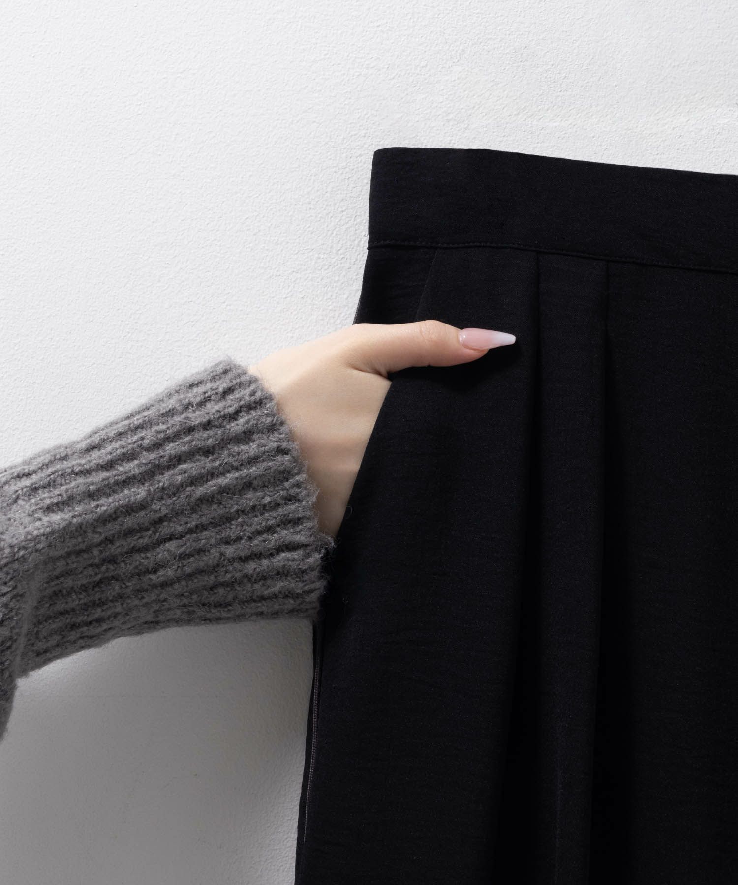 nAvy SARARI ウェーブワイドパンツ レディース商品サムネイル-40