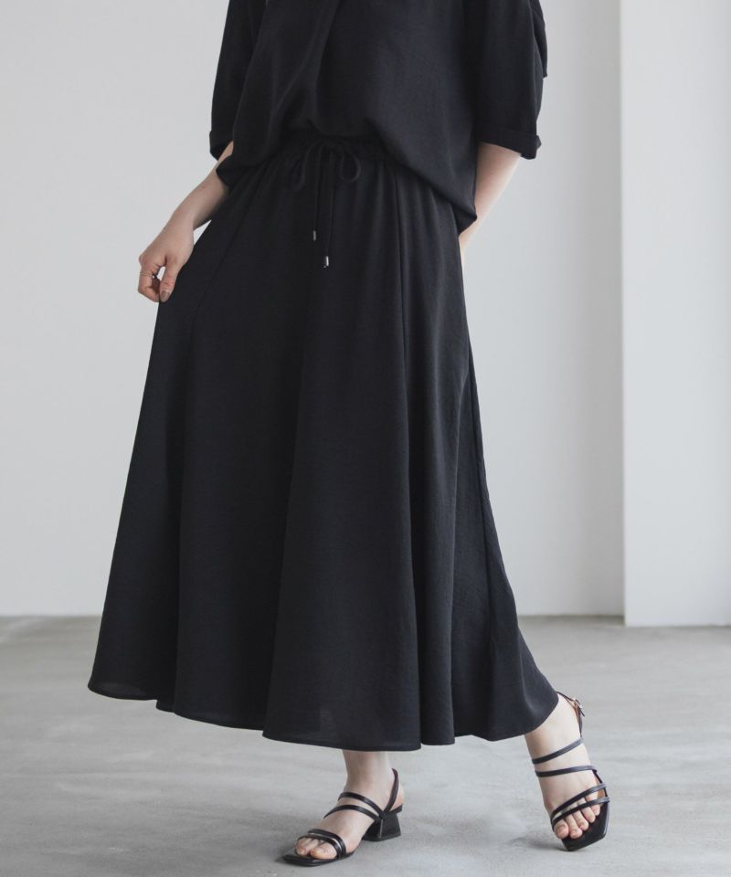 nAvy SARARI  ウェーブフレアスカート レディース商品画像-2