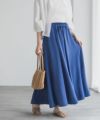 nAvy SARARI ウェーブフレアスカート レディース