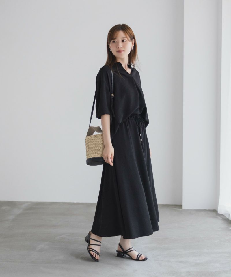 nAvy SARARI  ウェーブフレアスカート レディース商品画像-14