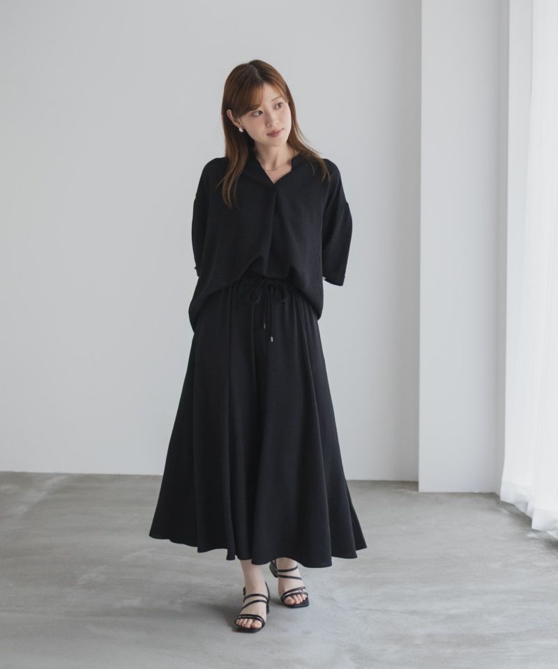 nAvy SARARI ウェーブフレアスカート レディース商品画像-32