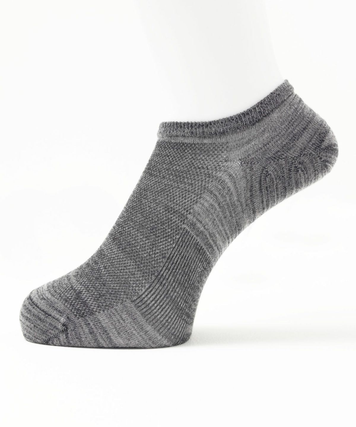 NAVY スニーカーインソックス 薄手 無地メッシュ メンズ