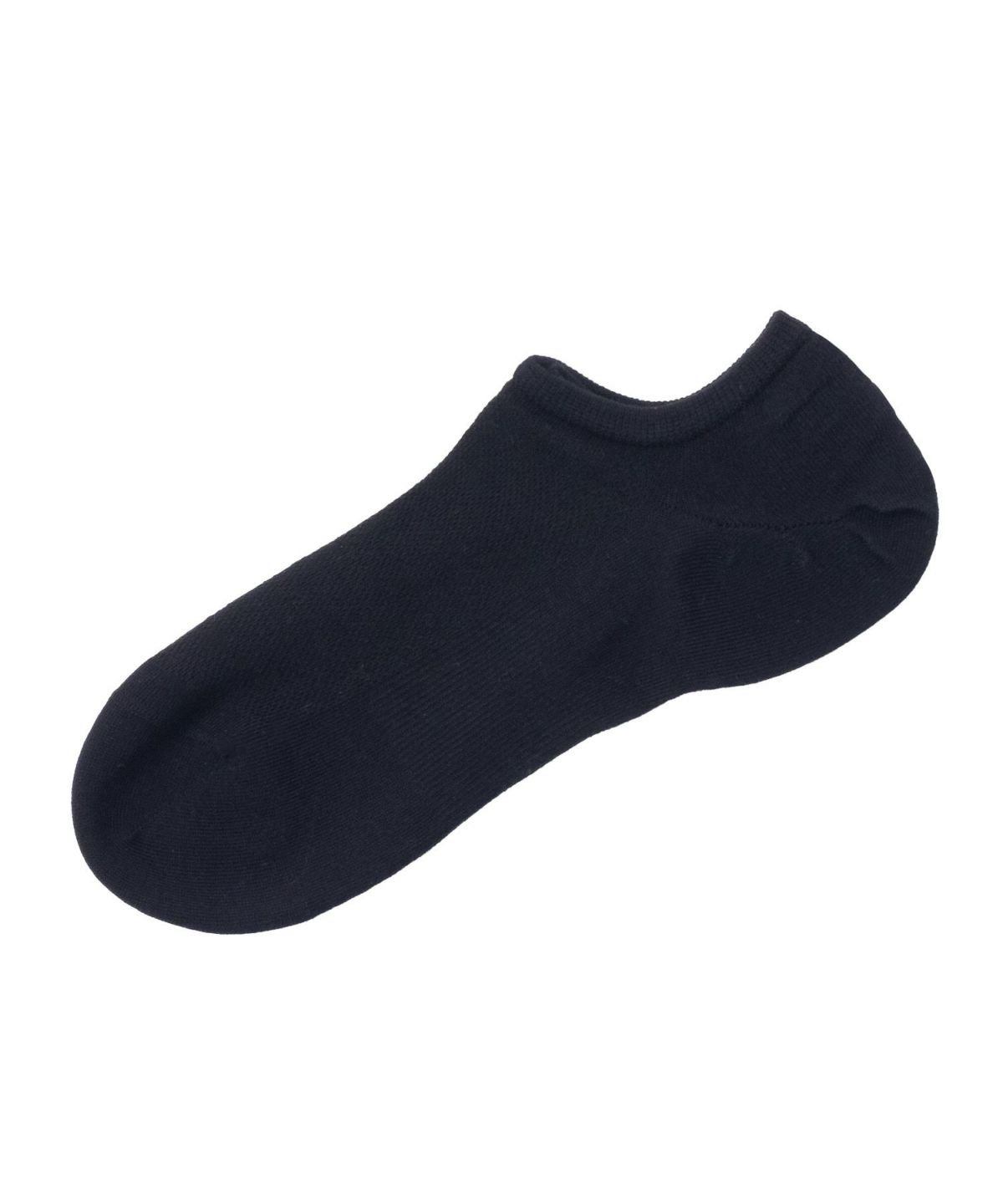 NAVY スニーカーインソックス 薄手 無地メッシュ メンズ