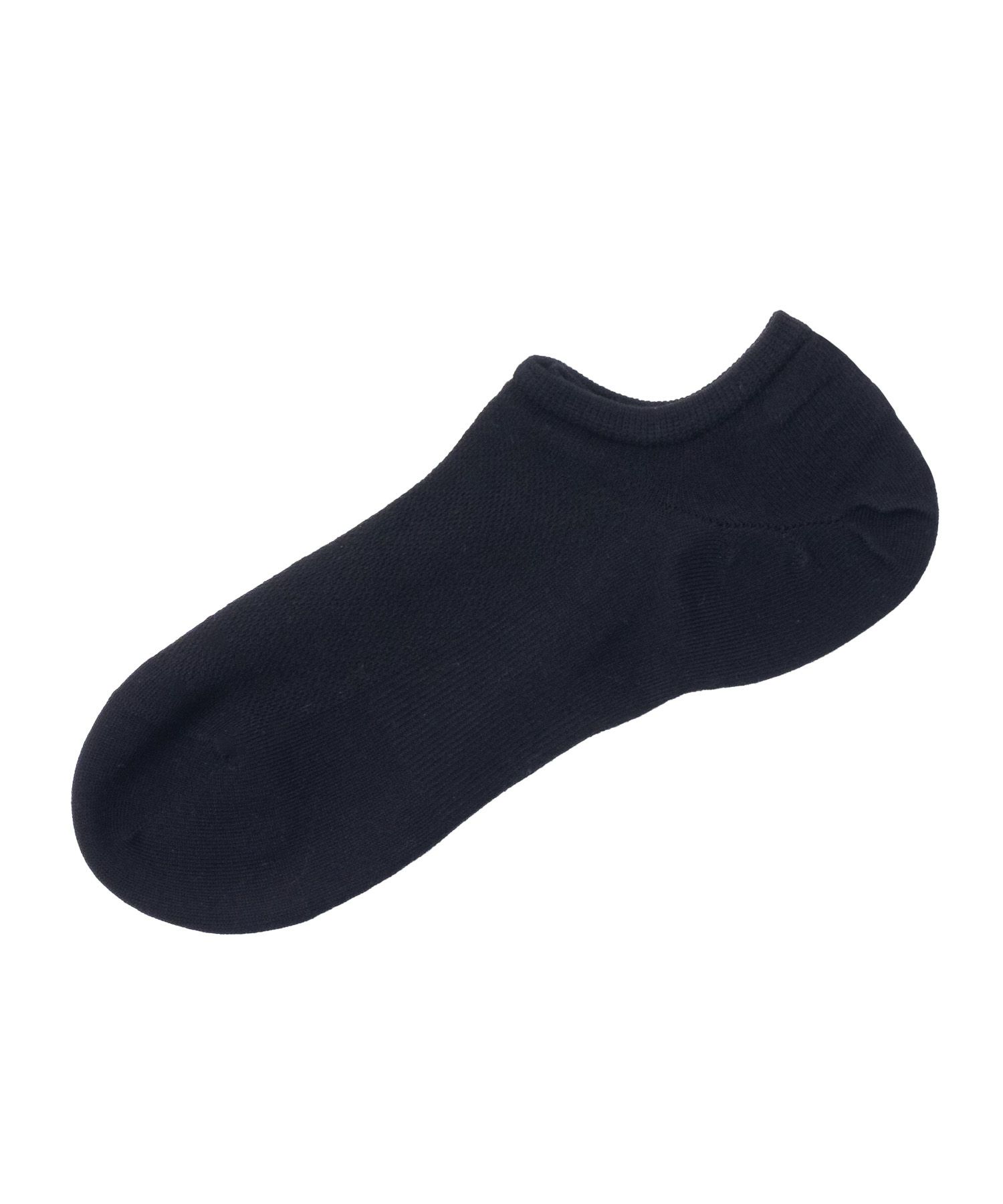 NAVY スニーカーインソックス 薄手 無地メッシュ メンズ