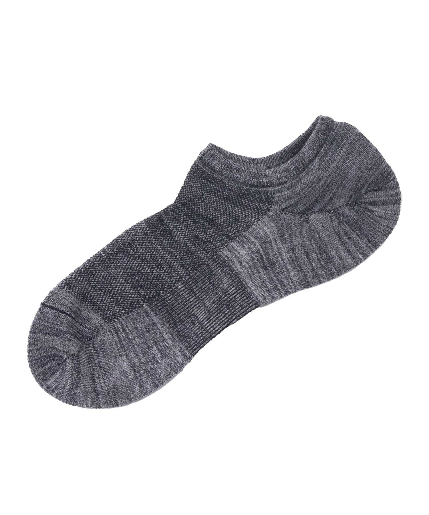 NAVY  スニーカーインソックス 薄手 無地メッシュ メンズ商品画像-5