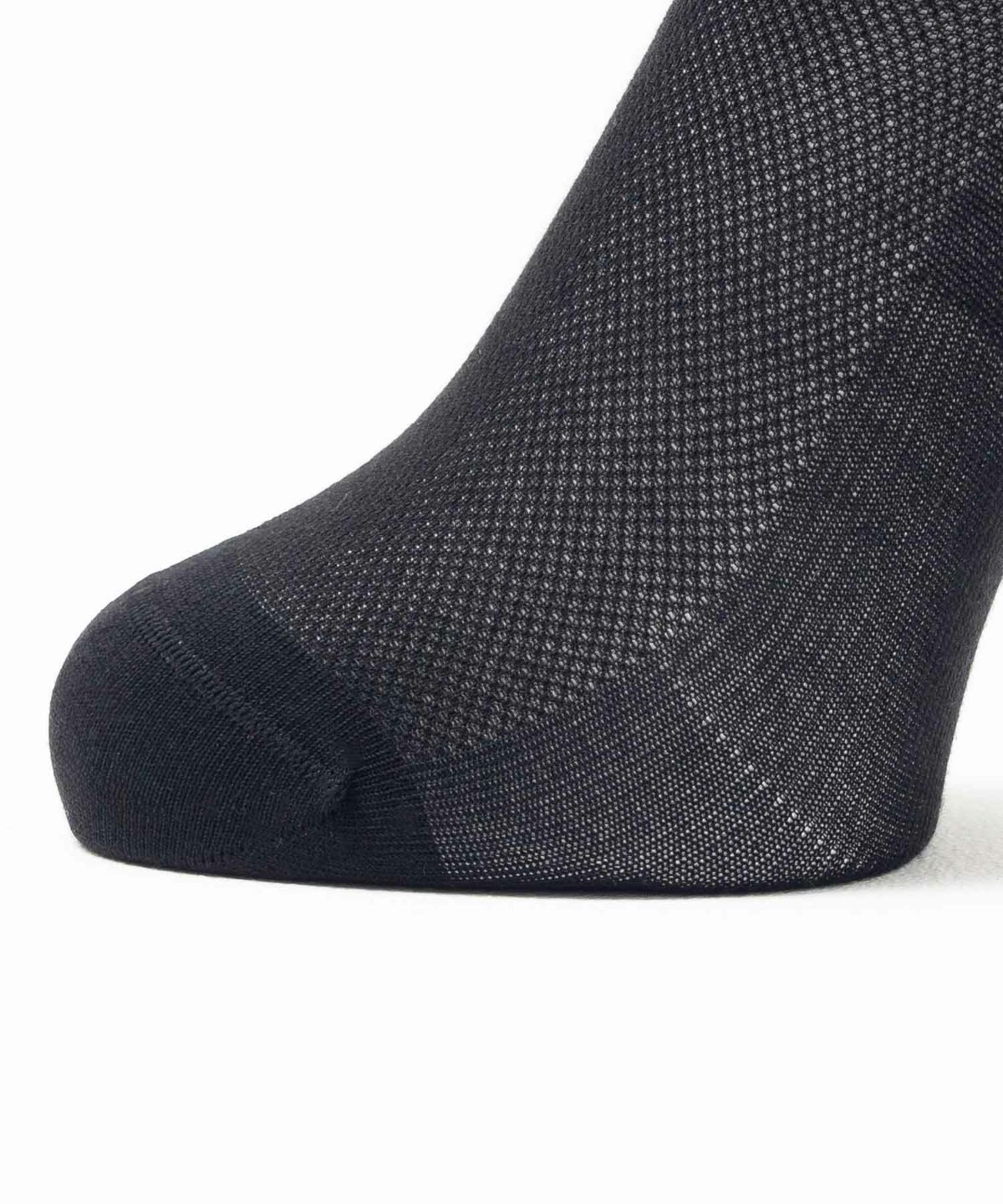 NAVY スニーカーインソックス 薄手 無地メッシュ メンズ