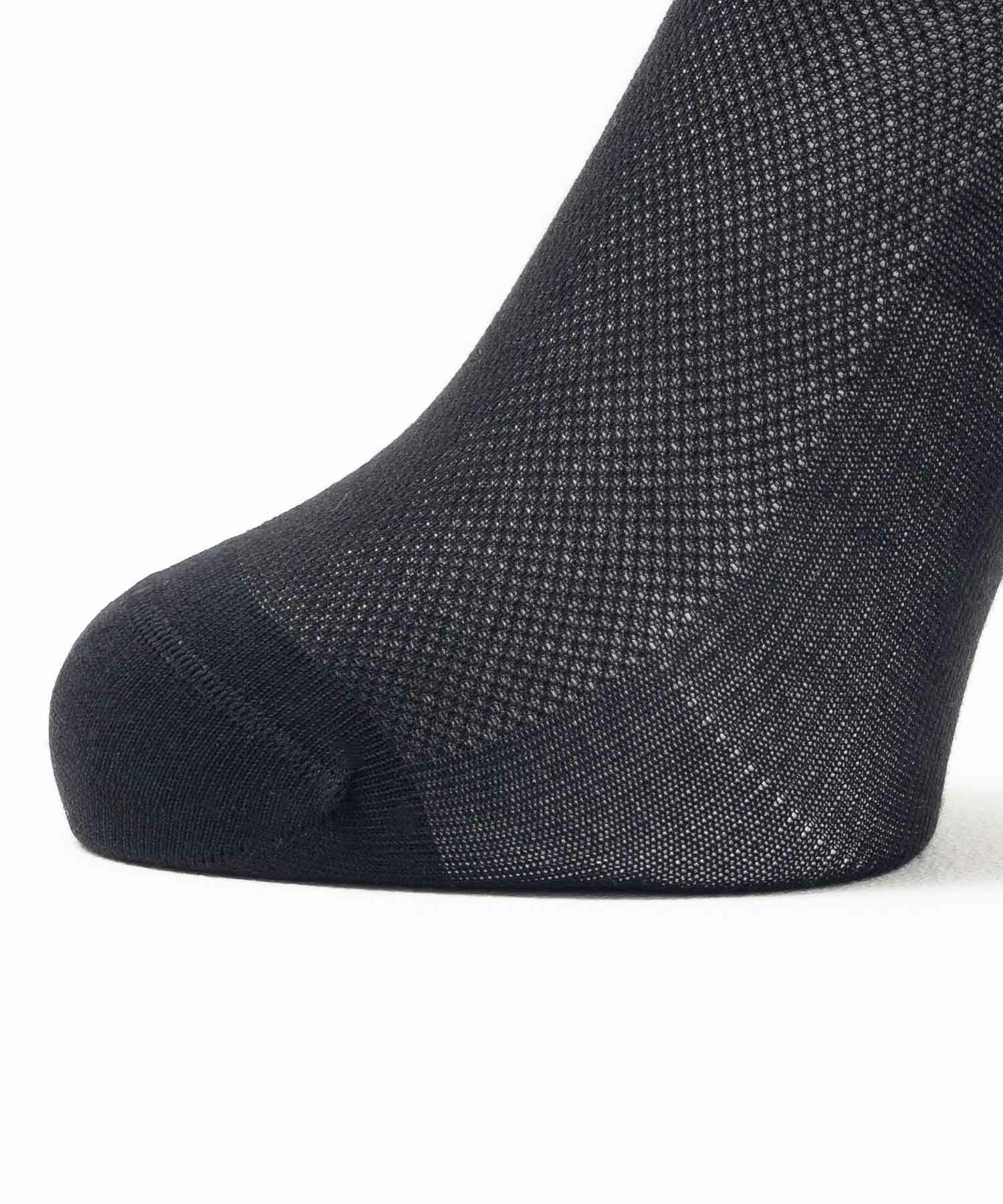 NAVY スニーカーインソックス 薄手 無地メッシュ メンズ