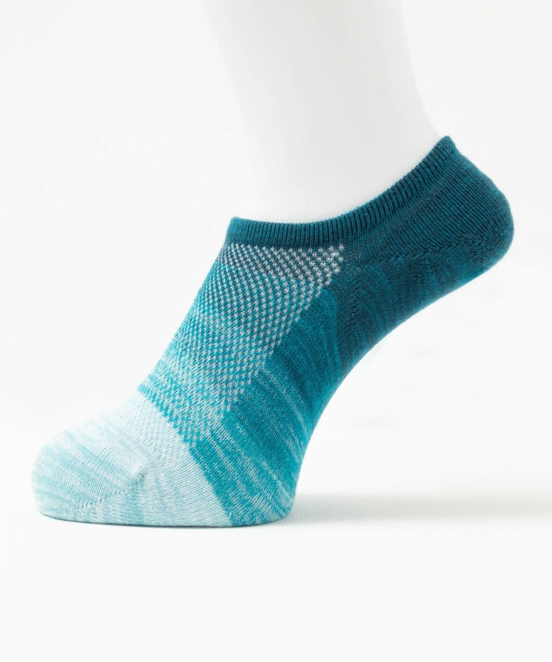 NAVY  スニーカーインソックス グラデーションメッシュ メンズ商品画像-3