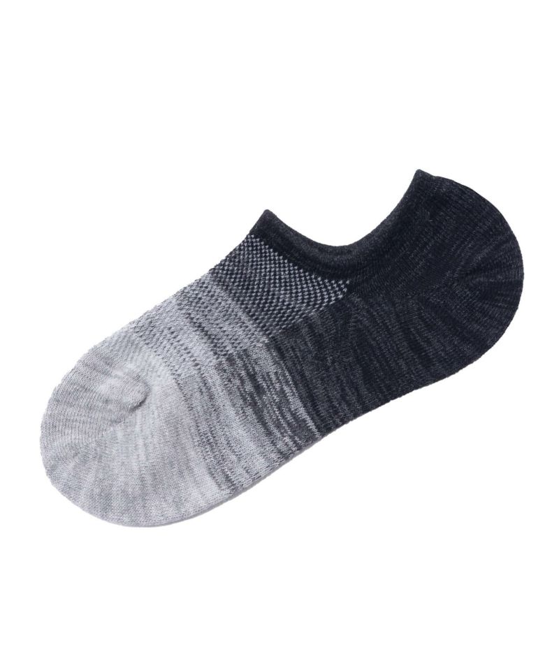 NAVY スニーカーインソックス グラデーションメッシュ メンズ商品画像-5