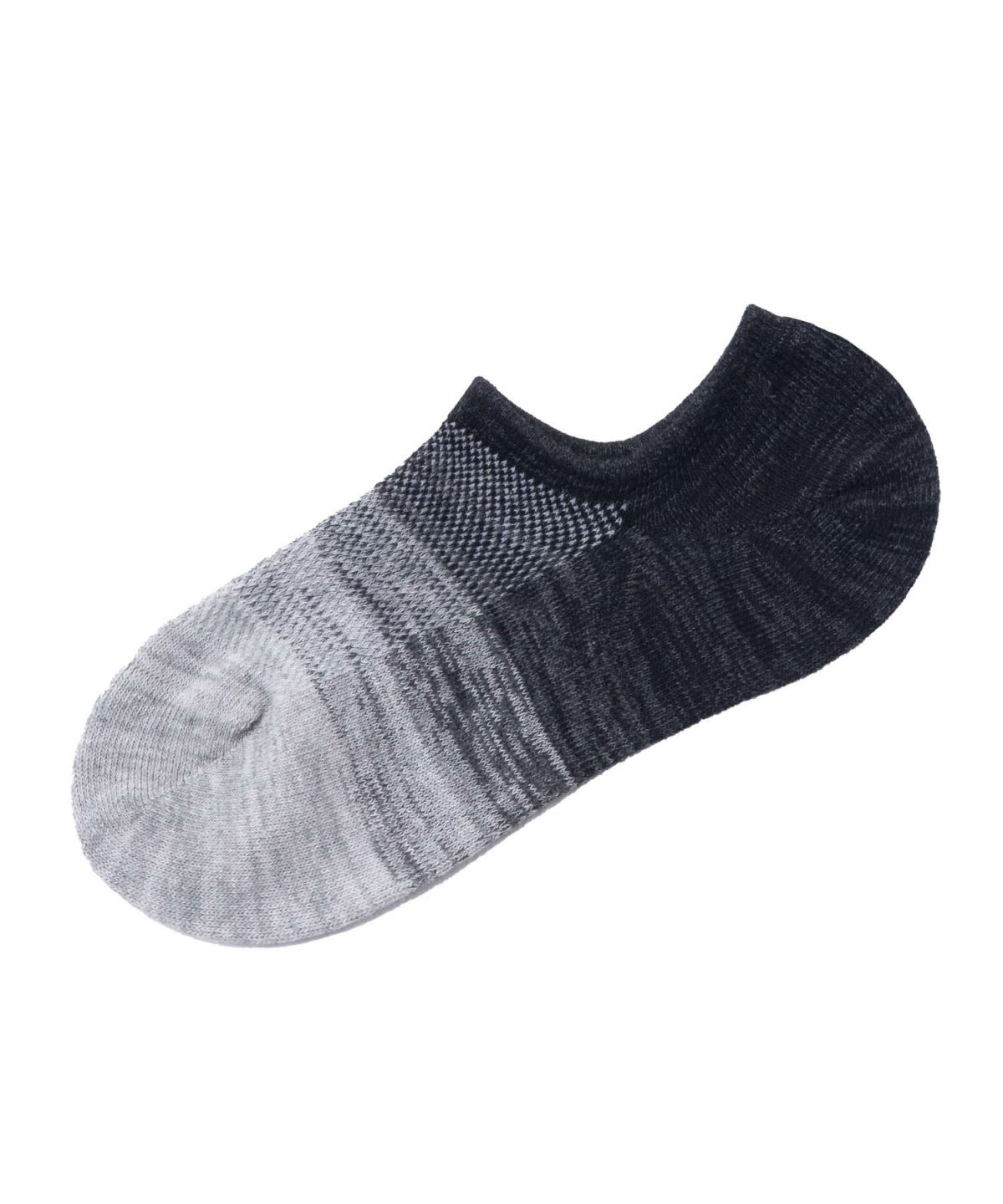 NAVY スニーカーインソックス グラデーションメッシュ メンズ