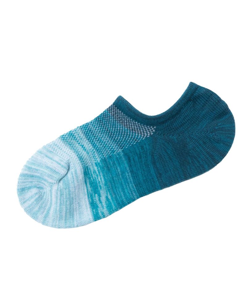 NAVY  スニーカーインソックス グラデーションメッシュ メンズ商品画像-6