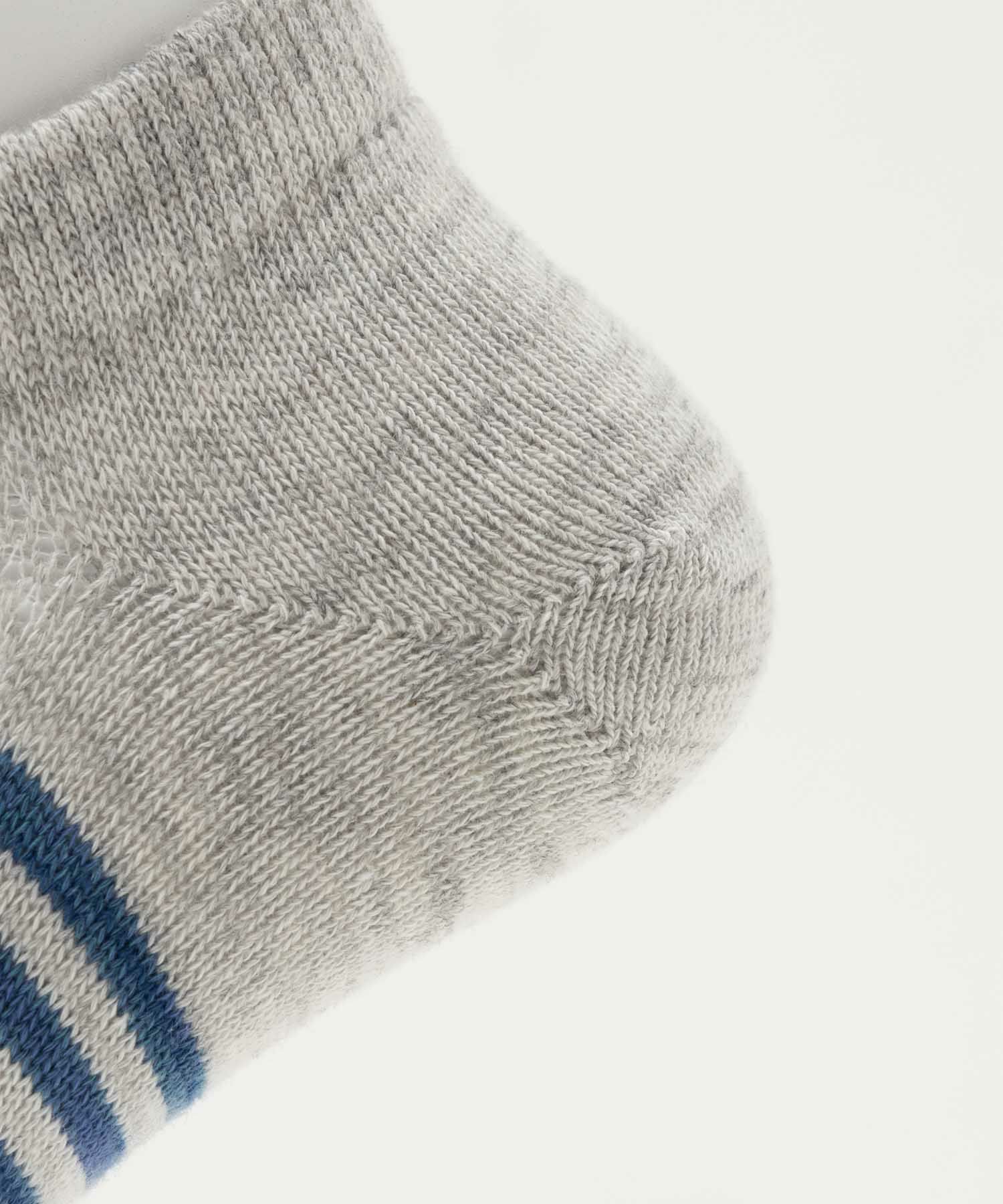 NAVY  アンクルソックス グラデーションメッシュ メンズ商品画像-11