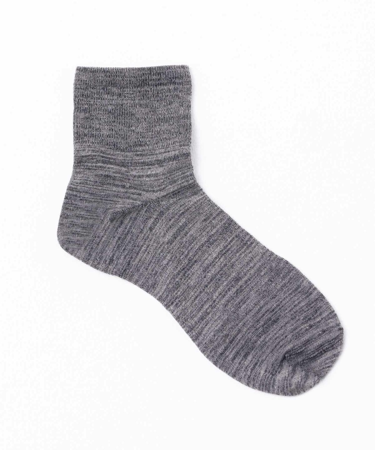 NAVY クォーターソックス 薄手 無地 メンズ