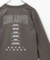 T-GRAPHICS メッセージプリント長袖Tシャツ メンズ