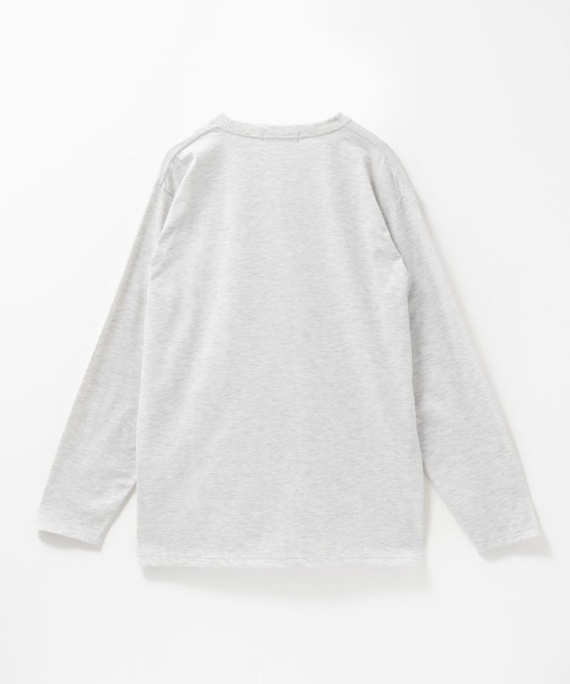 T-GRAPHICS メッセージプリント長袖Tシャツ メンズ商品画像-9