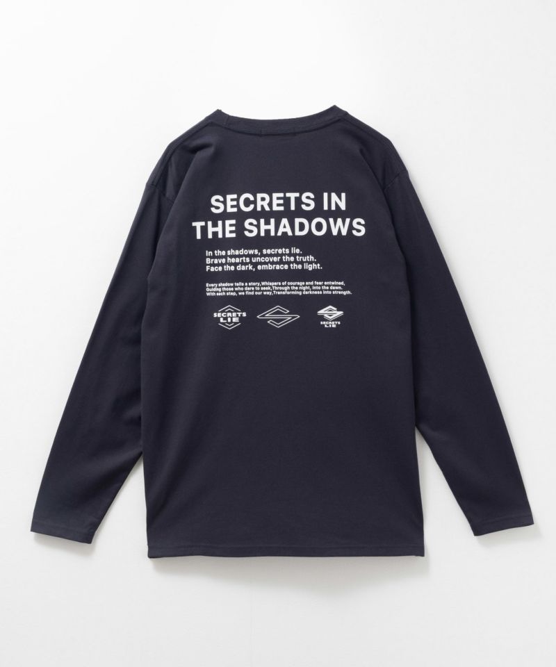 T-GRAPHICS メッセージプリント長袖Tシャツ メンズ商品画像-11