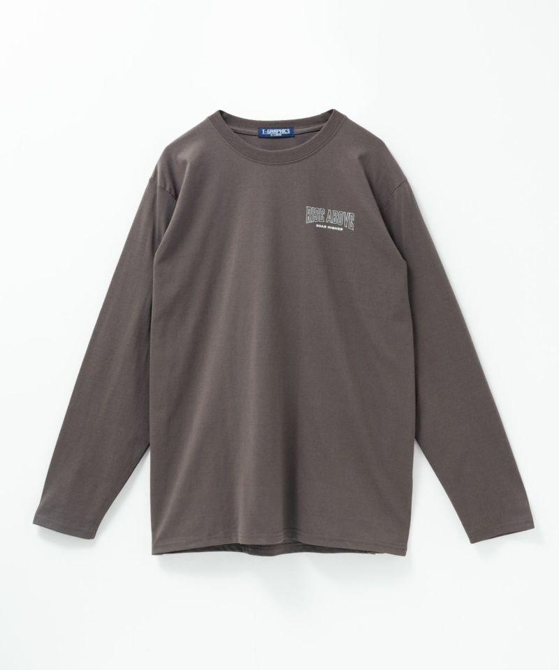 T-GRAPHICS  メッセージプリント長袖Tシャツ メンズ商品画像-14