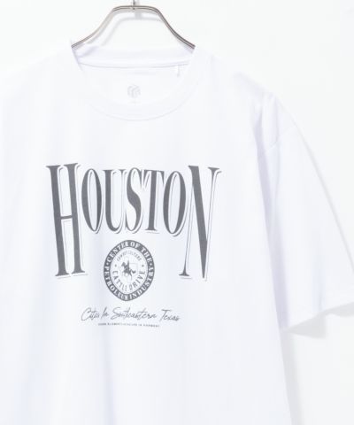 T-GRAPHICS  カレッジロゴ半袖Tシャツ メンズ ネコポス 対応商品
