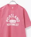 T-GRAPHICS カレッジロゴ半袖Tシャツ メンズ ネコポス 対応商品