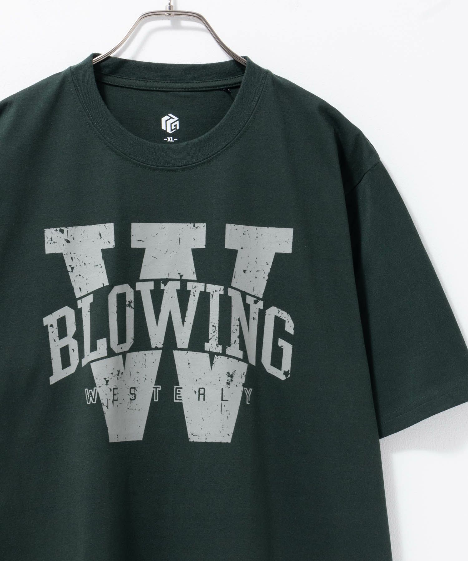 T-GRAPHICS  カレッジロゴ半袖Tシャツ メンズ メール便 対応商品商品画像-4