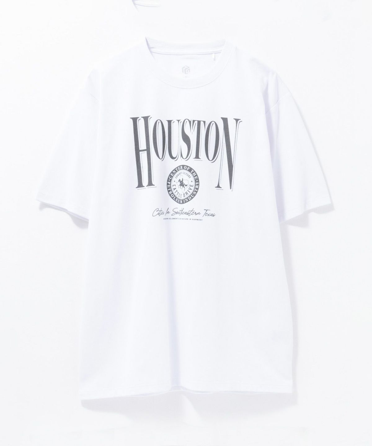 T-GRAPHICS カレッジロゴ半袖Tシャツ メンズ ネコポス 対応商品