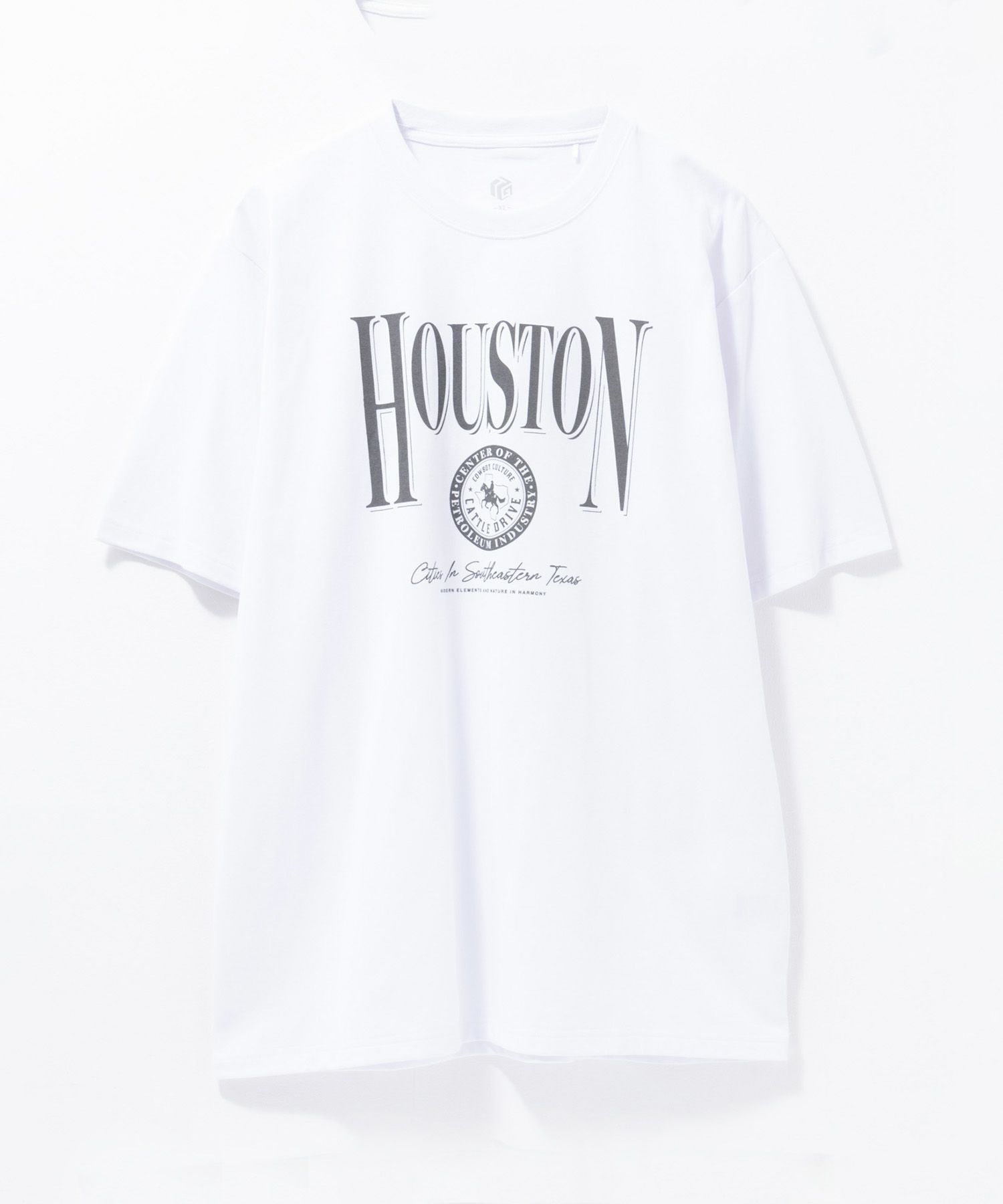 T-GRAPHICS カレッジロゴ半袖Tシャツ メンズ ネコポス 対応商品