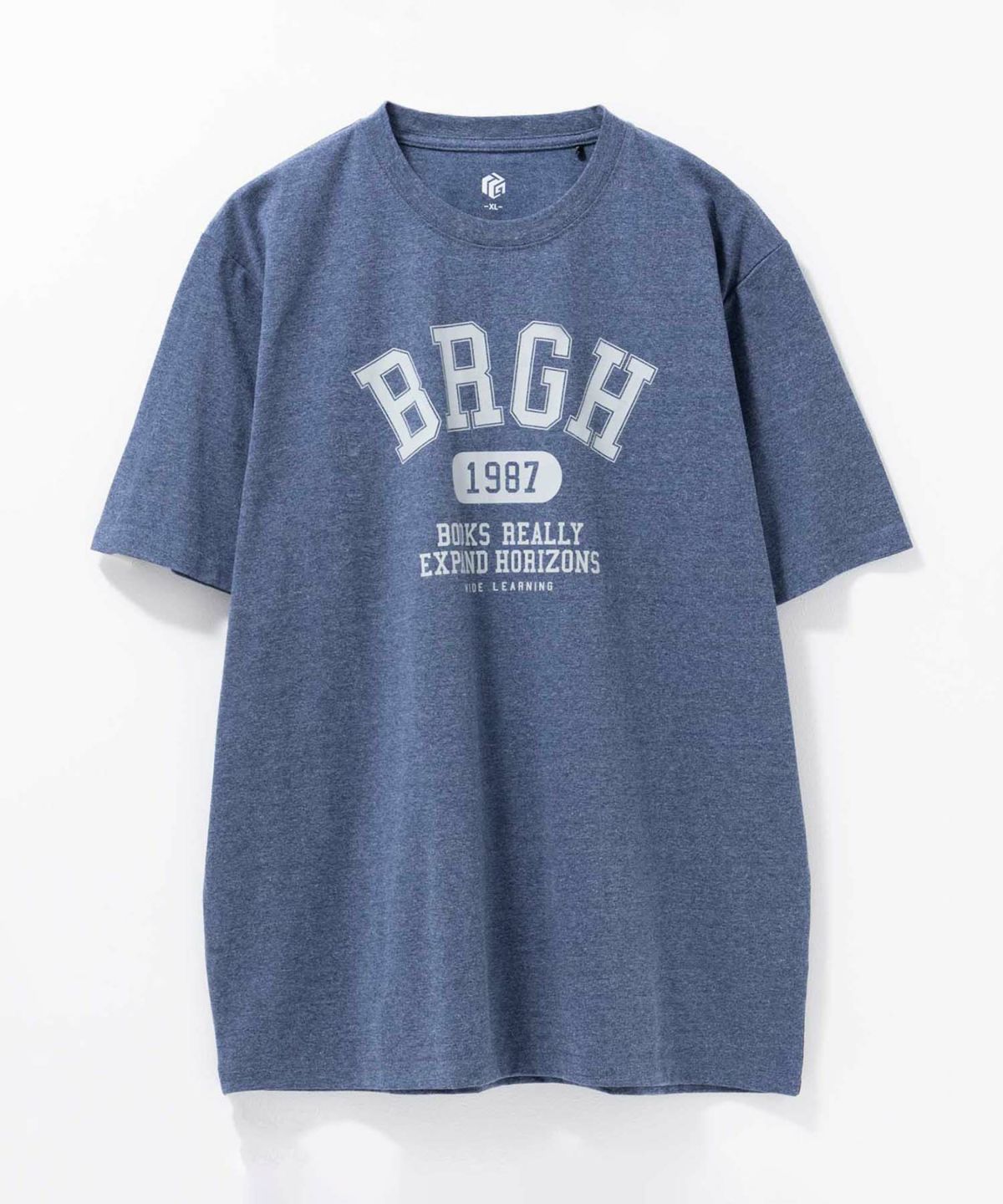 T-GRAPHICS カレッジロゴ半袖Tシャツ メンズ ネコポス 対応商品