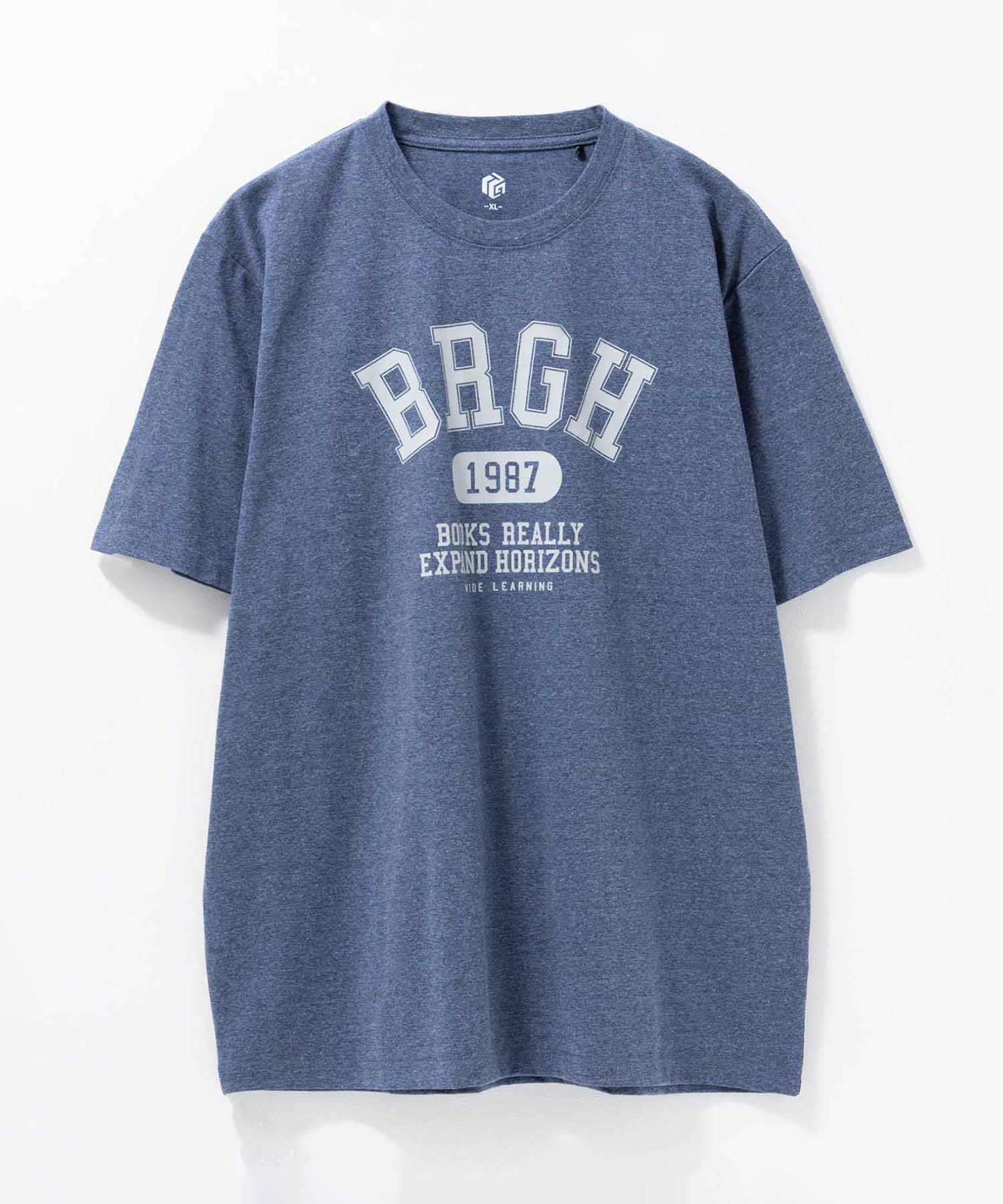 T-GRAPHICS カレッジロゴ半袖Tシャツ メンズ ネコポス 対応商品