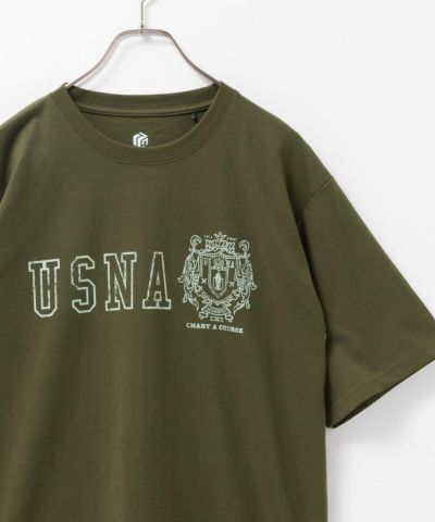 T-GRAPHICS  ミリタリーデザイン半袖Tシャツ メンズ ネコポス 対応商品