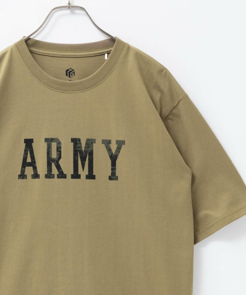 T-GRAPHICS  ミリタリーデザイン半袖Tシャツ メンズ メール便 対応商品商品画像-5