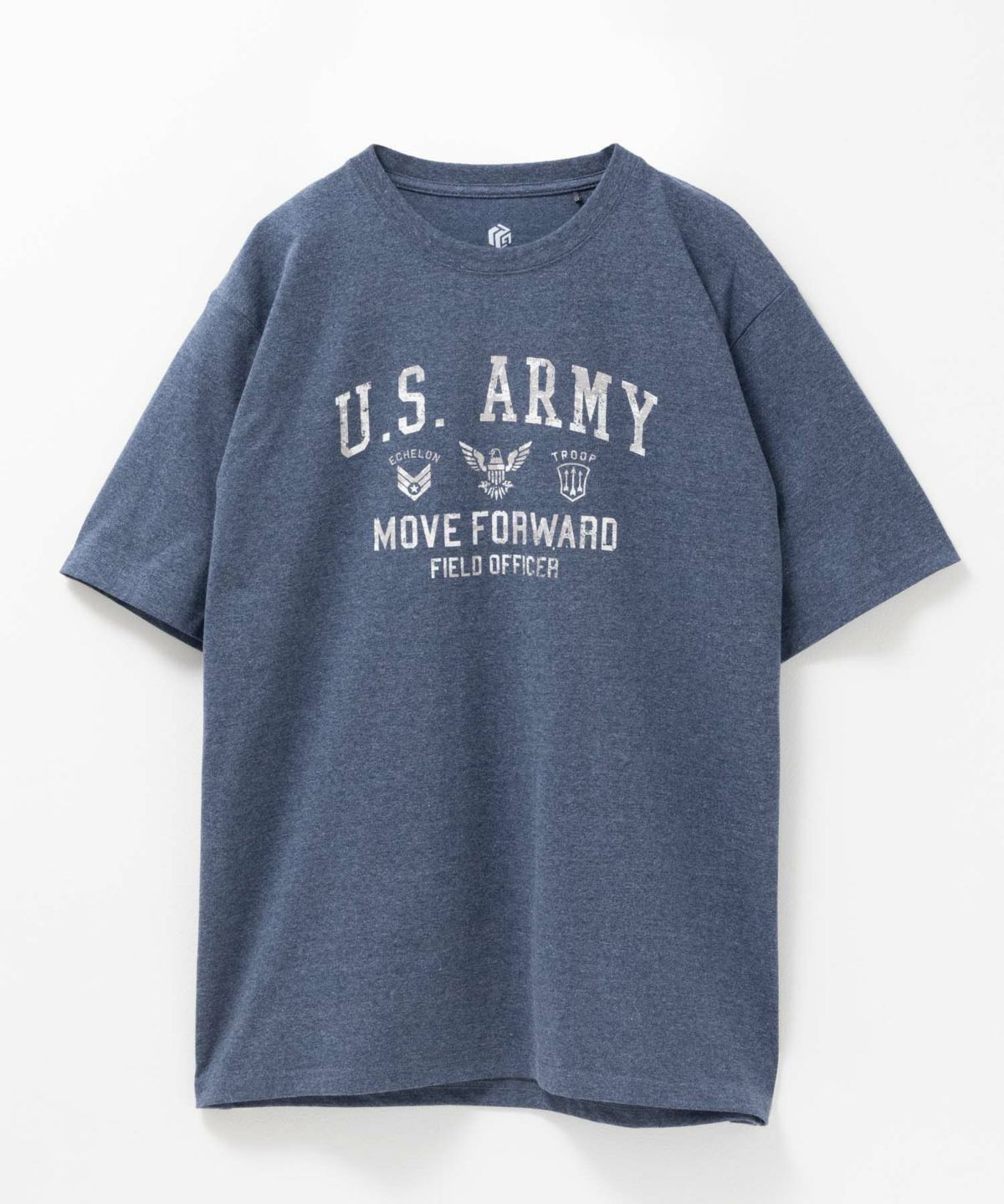 T-GRAPHICS ミリタリーデザイン半袖Tシャツ メンズ ネコポス 対応商品