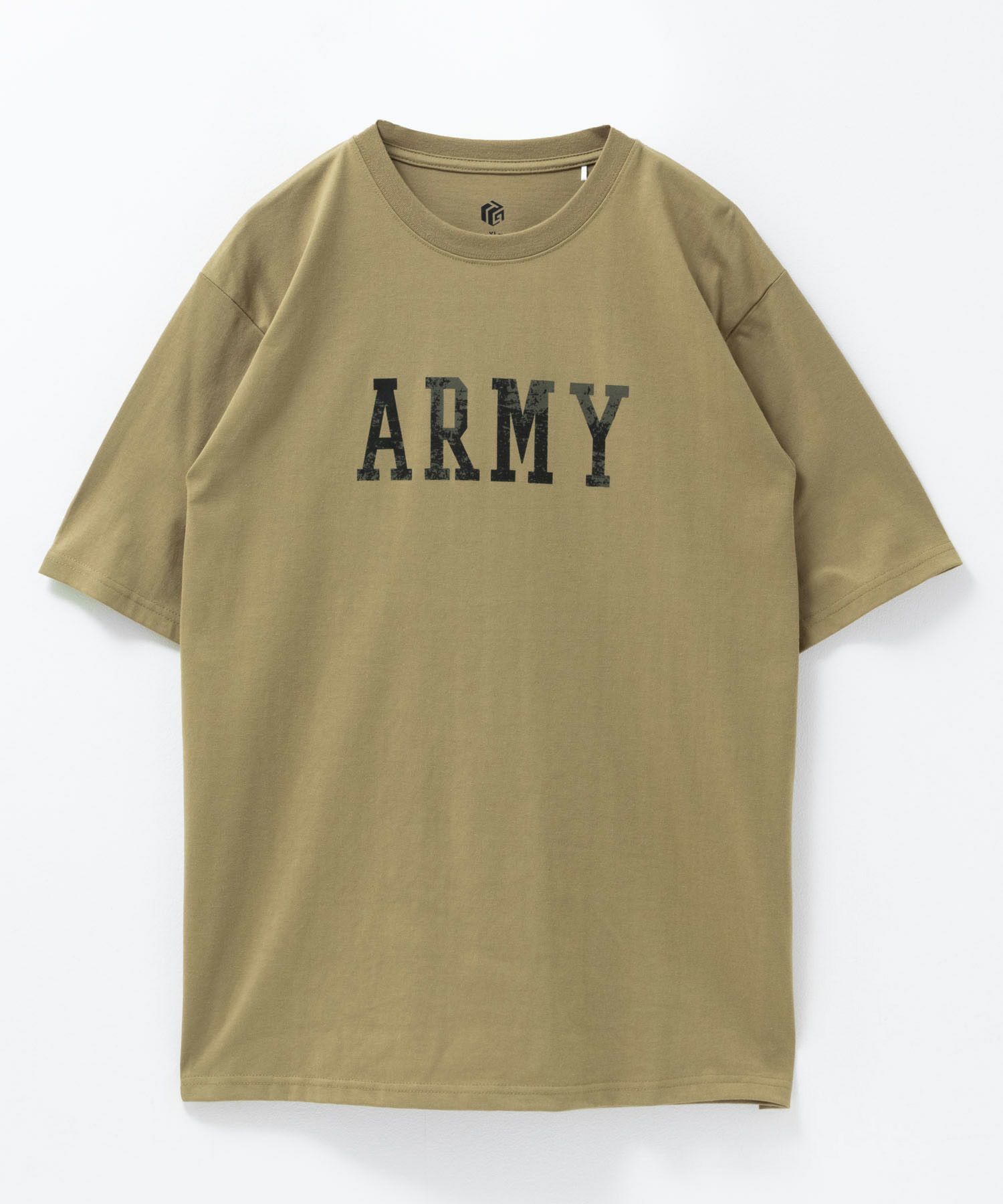 T-GRAPHICS ミリタリーデザイン半袖Tシャツ メンズ ネコポス 対応商品